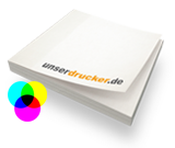 Haftnotizen - Digitaldruck mit 100% freiem Format